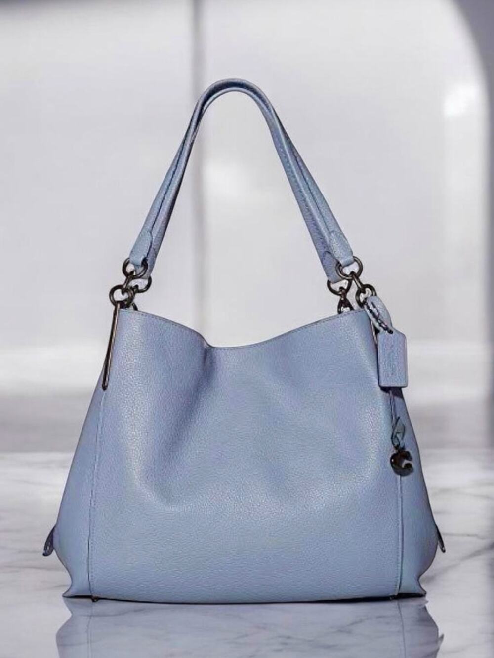 Coach 73545 Dalton 31 Leather Shoulder Bag
